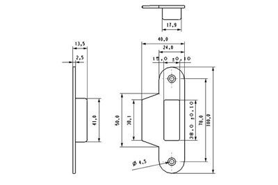 MPN1611 Door Lever Lock