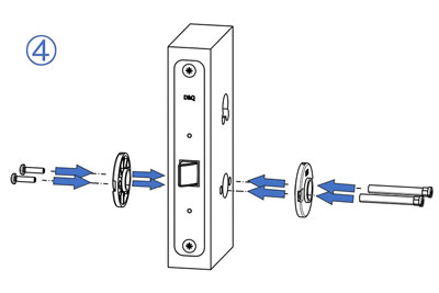 MPN1612 Door Lever Lock