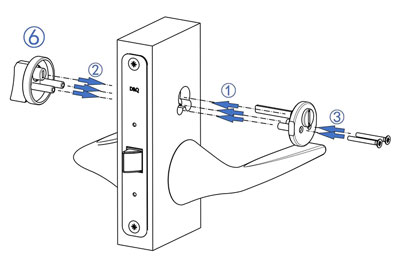 MPN1612 Door Lever Lock