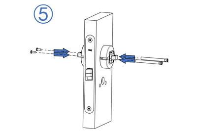 MG2814 Push Pull Mortise Lock